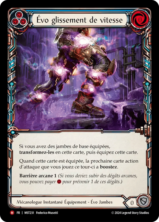Évo glissement de vitesse — Part the Mistveil — Flesh and Blood