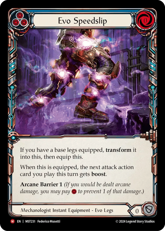 Evo Speedslip — Part the Mistveil — Flesh and Blood