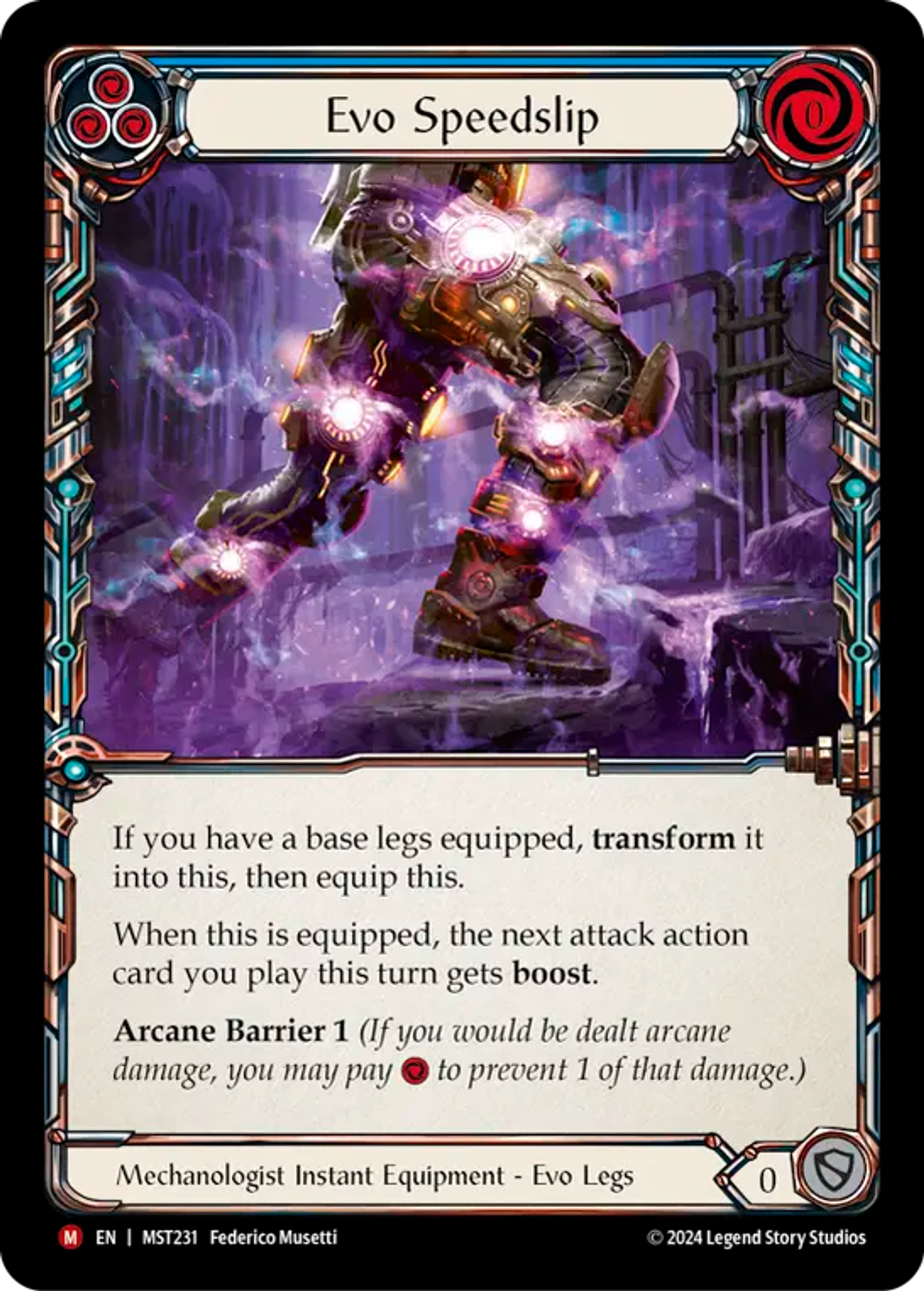 Evo Speedslip — Part the Mistveil — Flesh and Blood