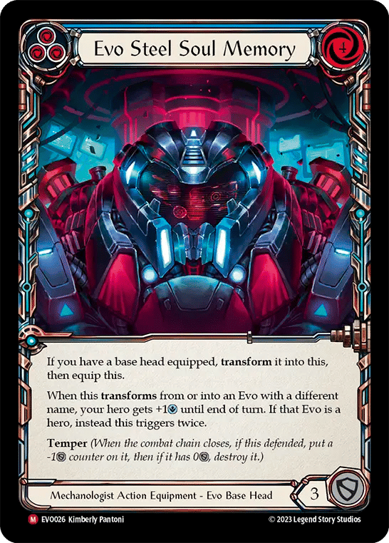 Evo Steel Soul Memory — Bright Lights — Flesh and Blood