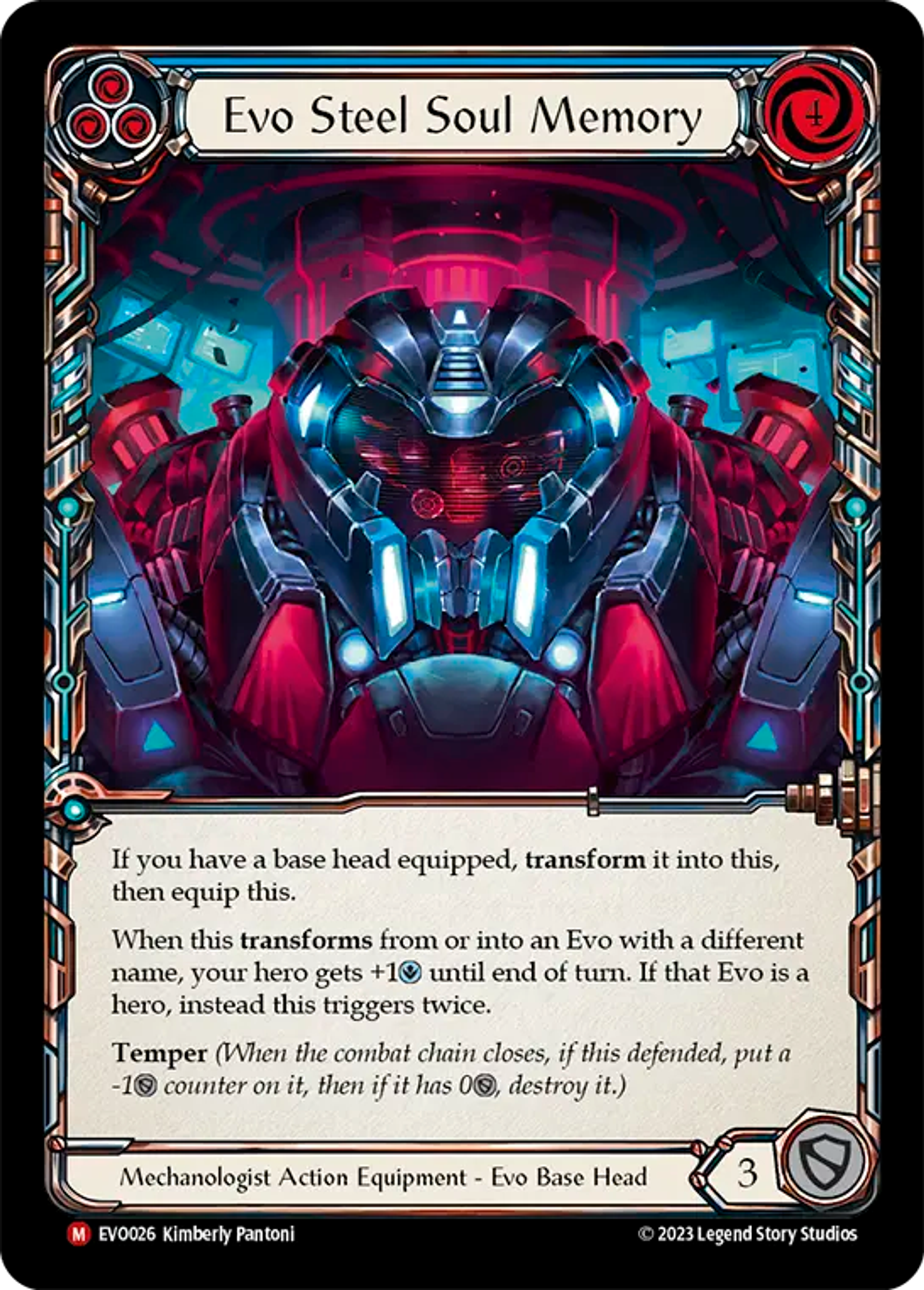 Evo Steel Soul Memory — Bright Lights — Flesh and Blood