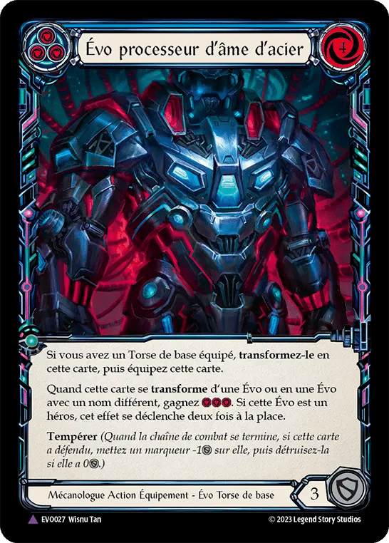 Évo processeur d’âme d’acier — Bright Lights — Flesh and Blood