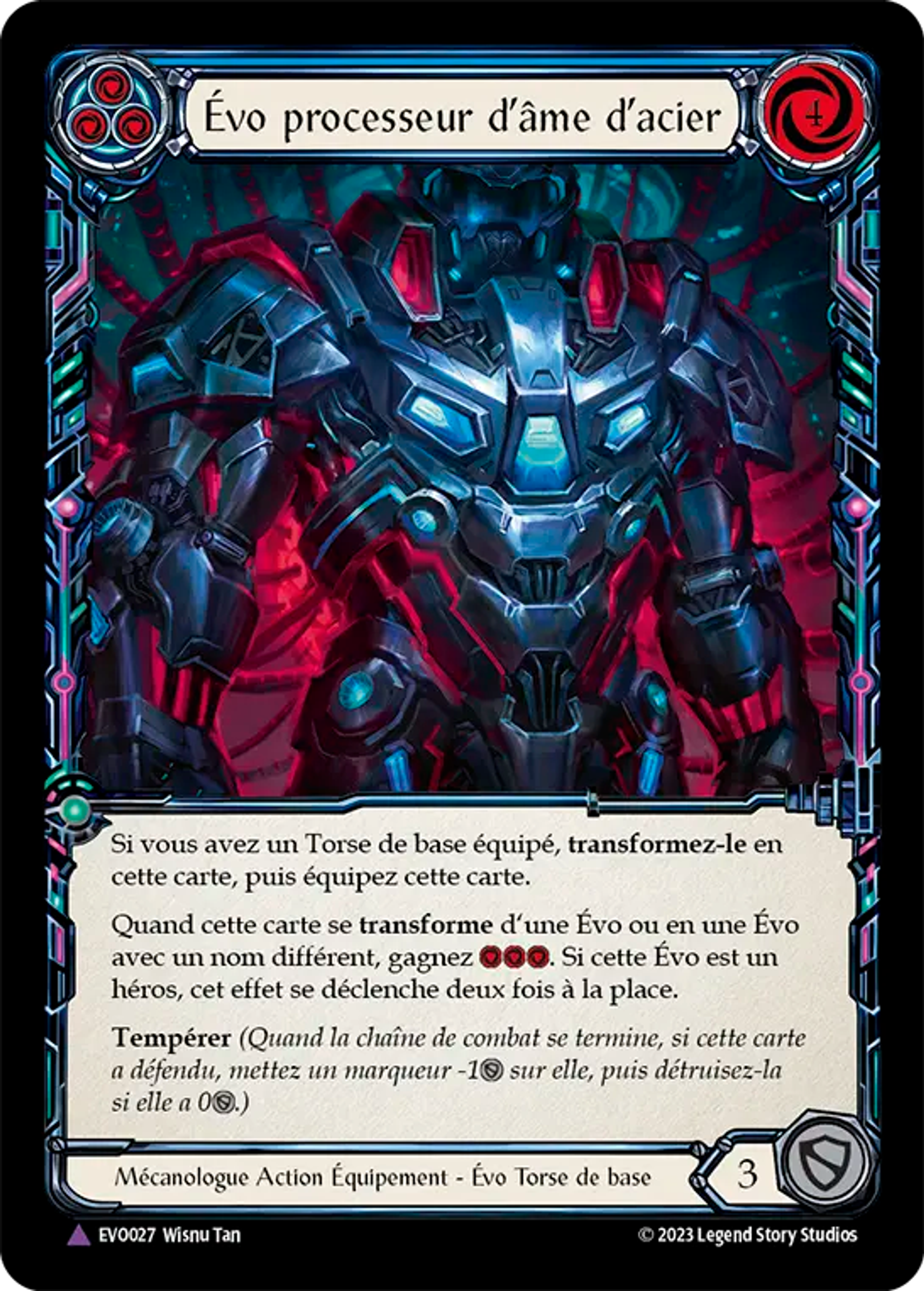 Évo processeur d’âme d’acier — Bright Lights — Flesh and Blood
