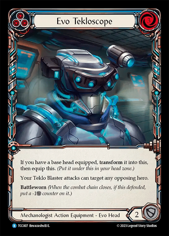 Evo Tekloscope (Blue) — Round the Table: TCC x LSS — Flesh and Blood