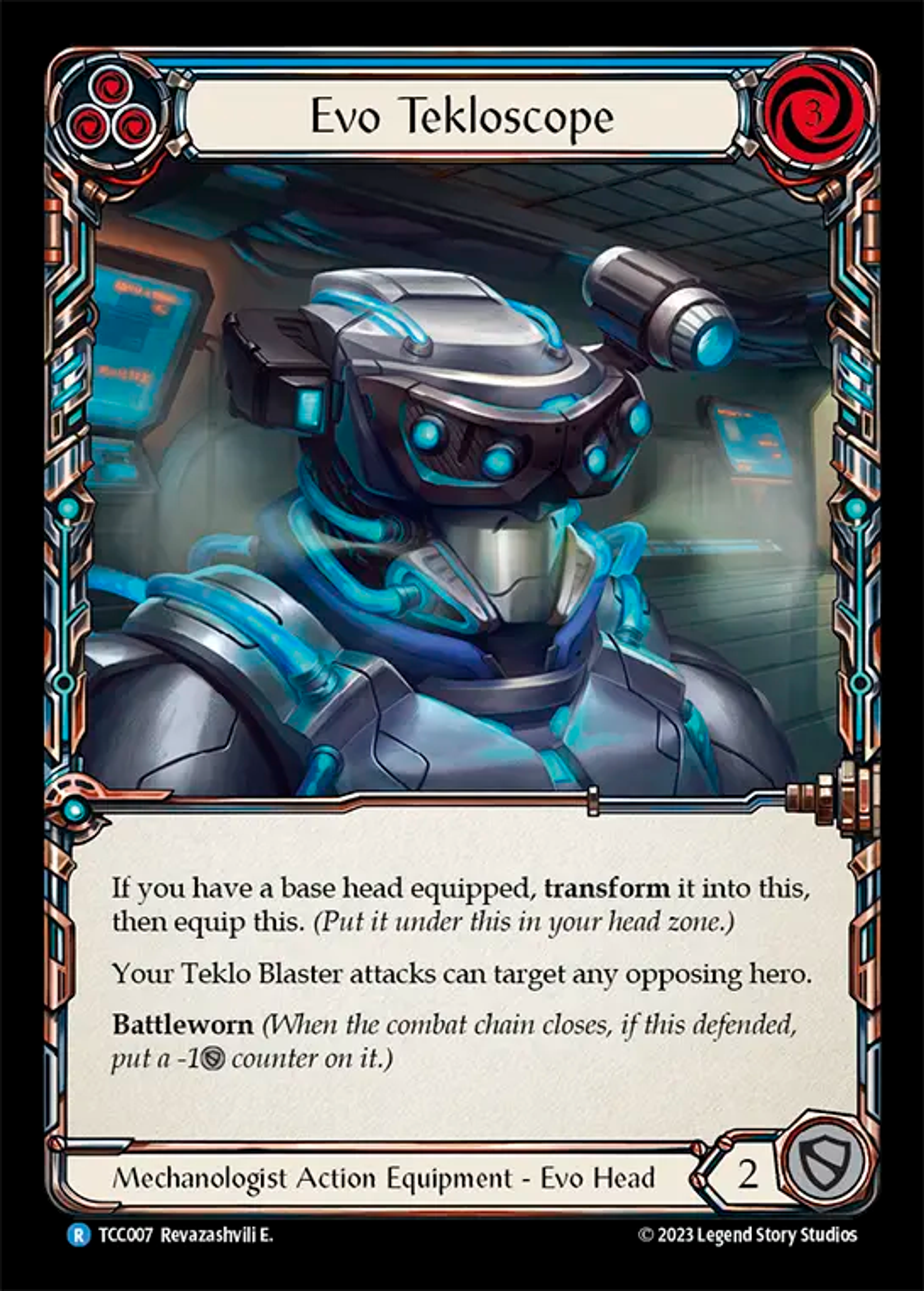 Evo Tekloscope (Blue) — Round the Table: TCC x LSS — Flesh and Blood
