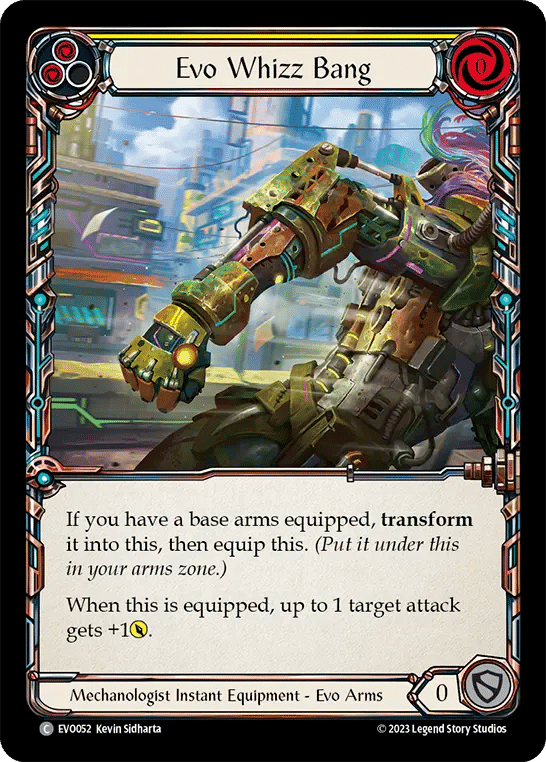 Evo Whizz Bang (Yellow) — Bright Lights — Flesh and Blood