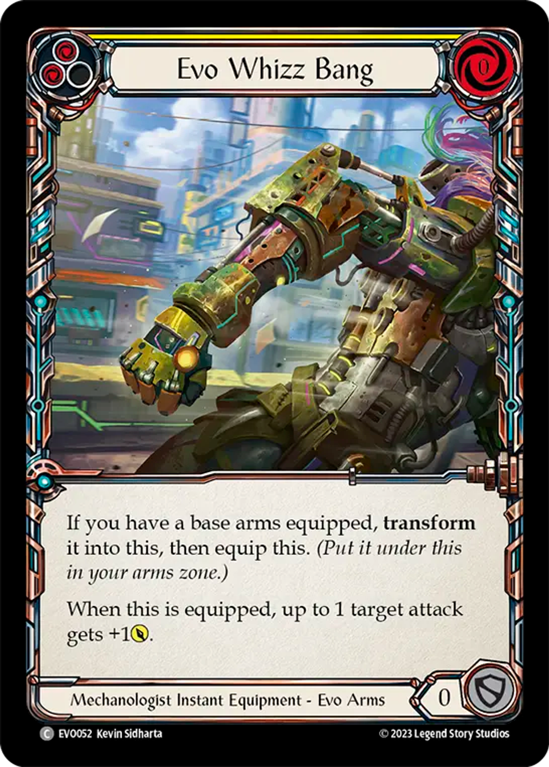 Evo Whizz Bang (Yellow) — Bright Lights — Flesh and Blood
