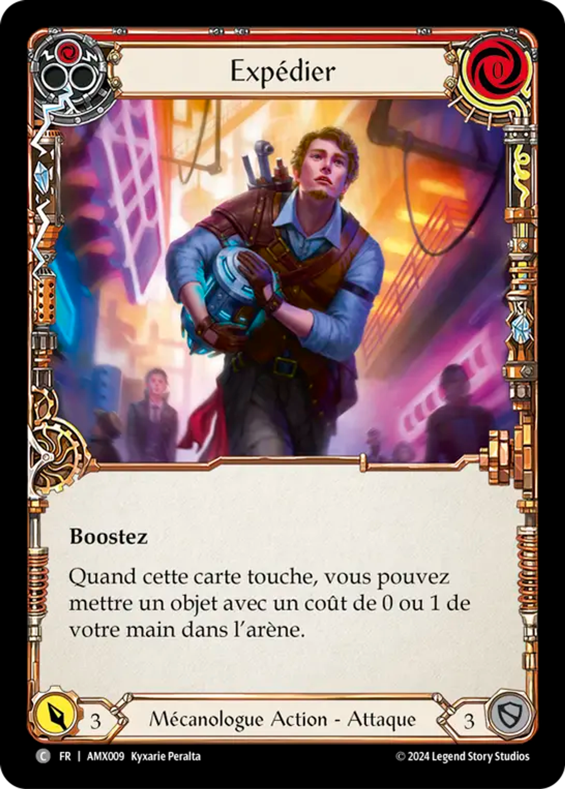 Expédier — Armory Deck - Maxx 'The Hype' Nitro — Flesh and Blood