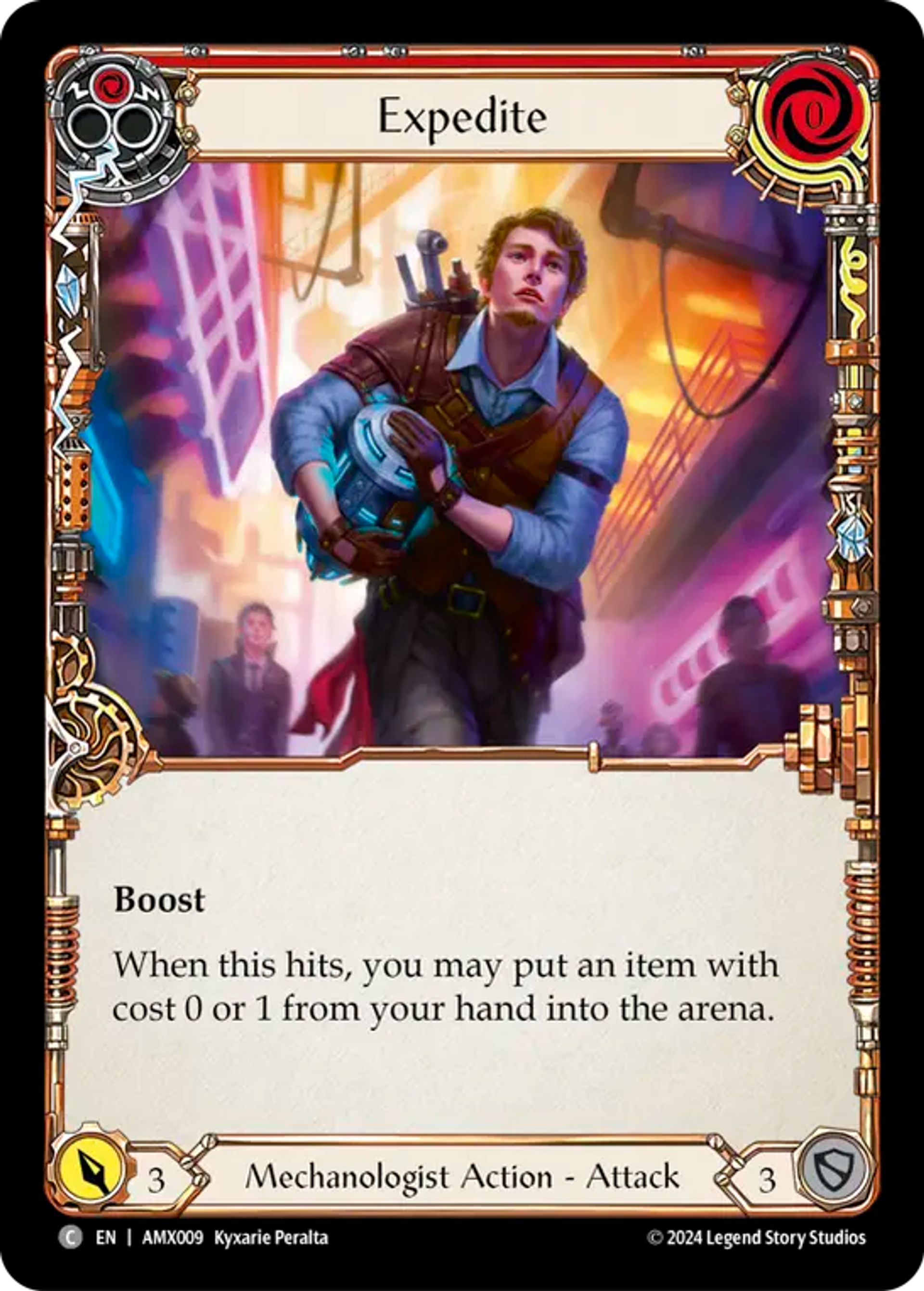 Expedite (Red) — Armory Deck - Maxx 'The Hype' Nitro — Flesh and Blood