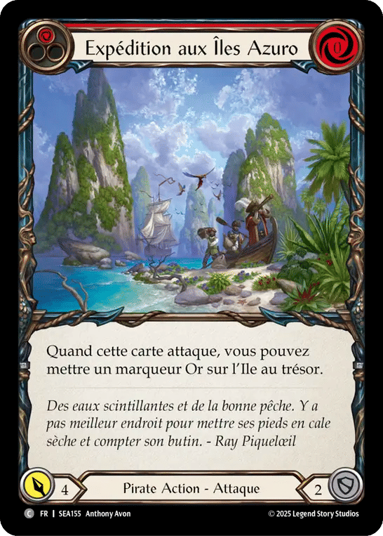 Expédition aux Îles Azuro — High Seas — Flesh and Blood