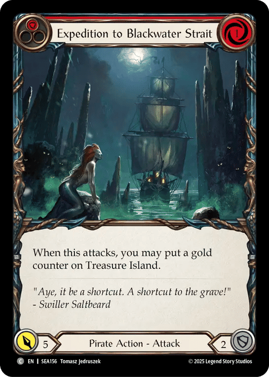 Expedition to Blackwater Strait (Red) — High Seas — Flesh and Blood