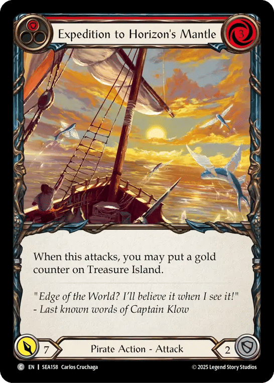 Expedition to Horizon's Mantle (Red) — High Seas — Flesh and Blood