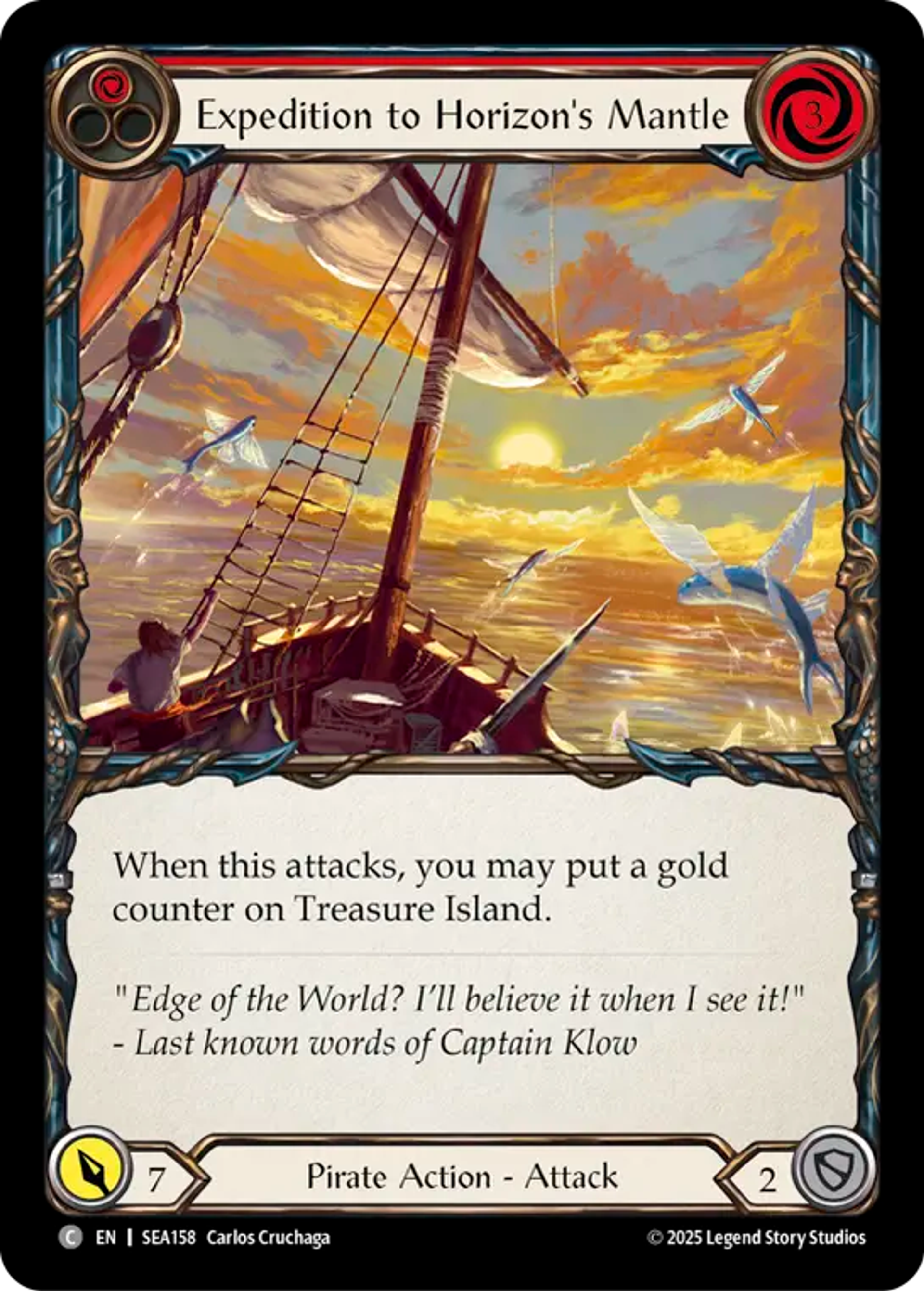 Expedition to Horizon's Mantle (Red) — High Seas — Flesh and Blood