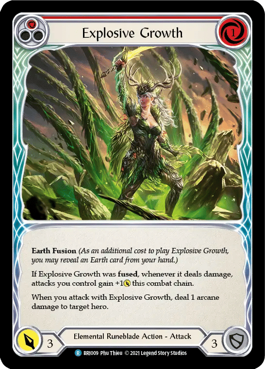 Explosive Growth (Red) — Briar - Blitz Deck — Flesh and Blood