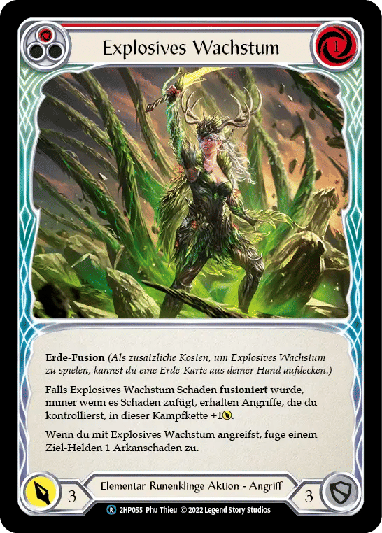 Explosive Growth (Red) — History Pack 2 - Black Label — Flesh and Blood