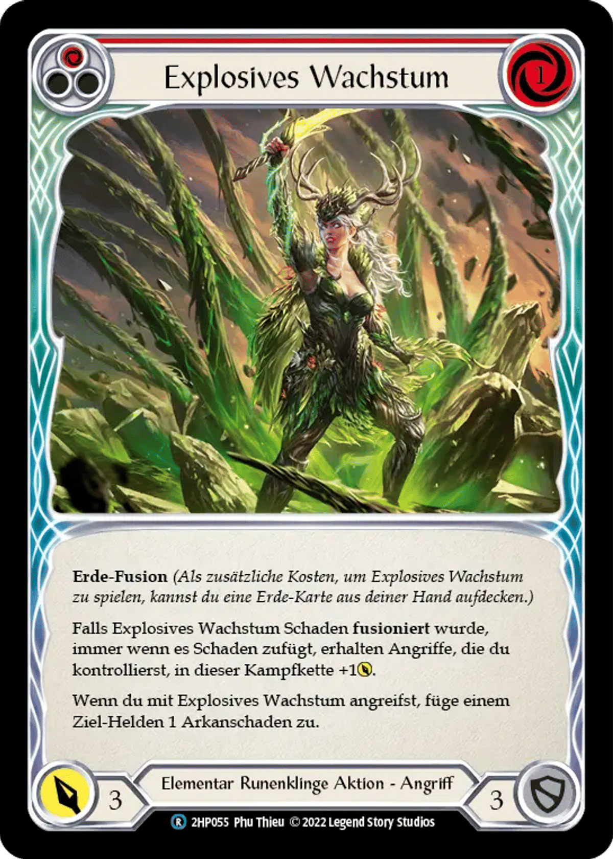 Explosive Growth (Red) from History Pack 2 - Black Label - Flesh and Blood