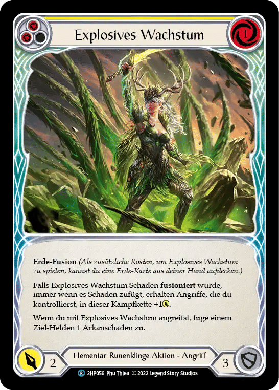 Explosive Growth (Yellow) — History Pack 2 - Black Label — Flesh and Blood