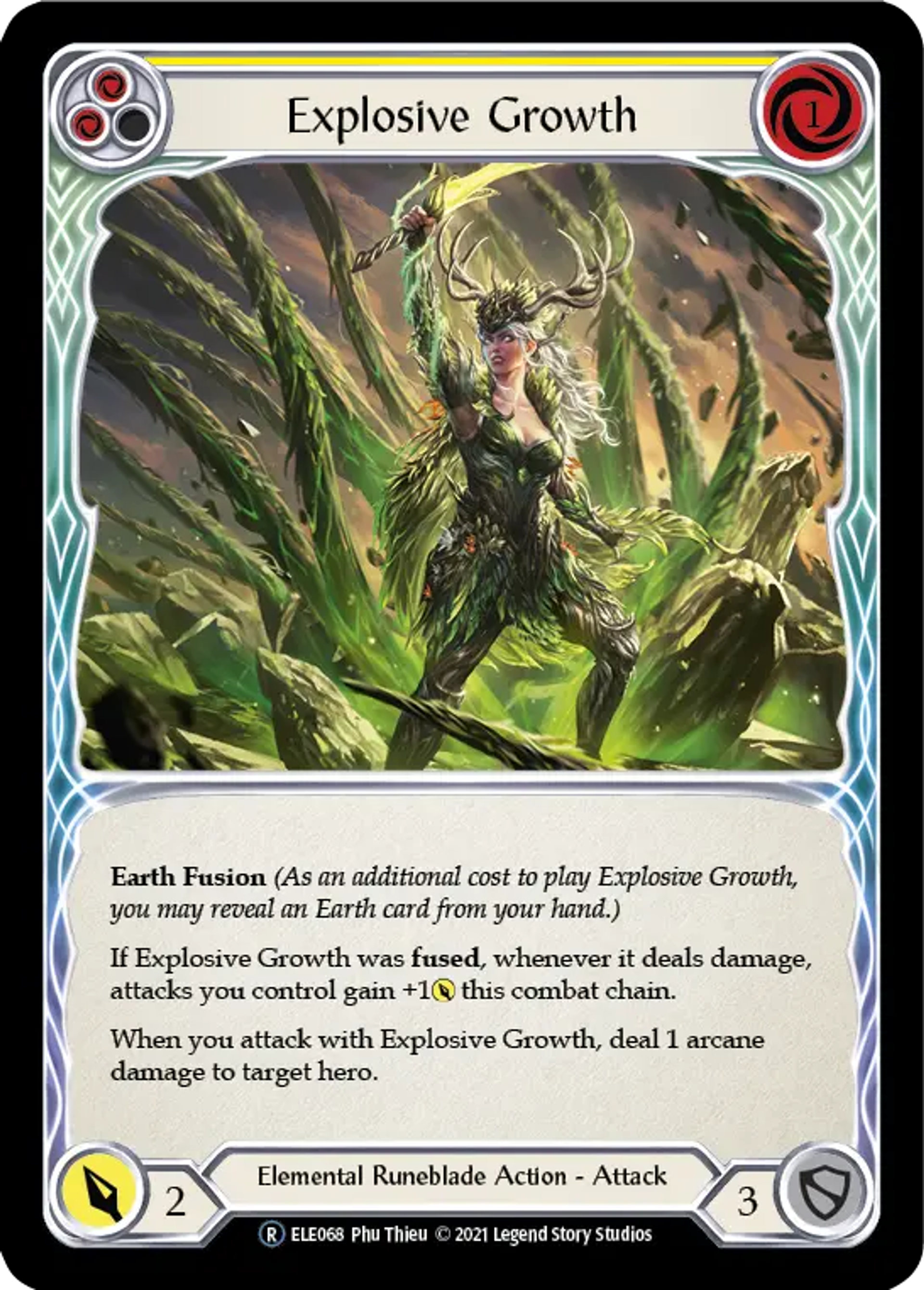 Explosive Growth (Yellow) — Tales of Aria - Unlimited — Flesh and Blood