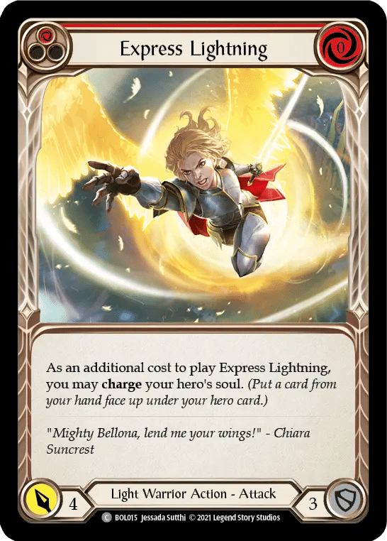 Express Lightning — Boltyn - Blitz Deck — Flesh and Blood
