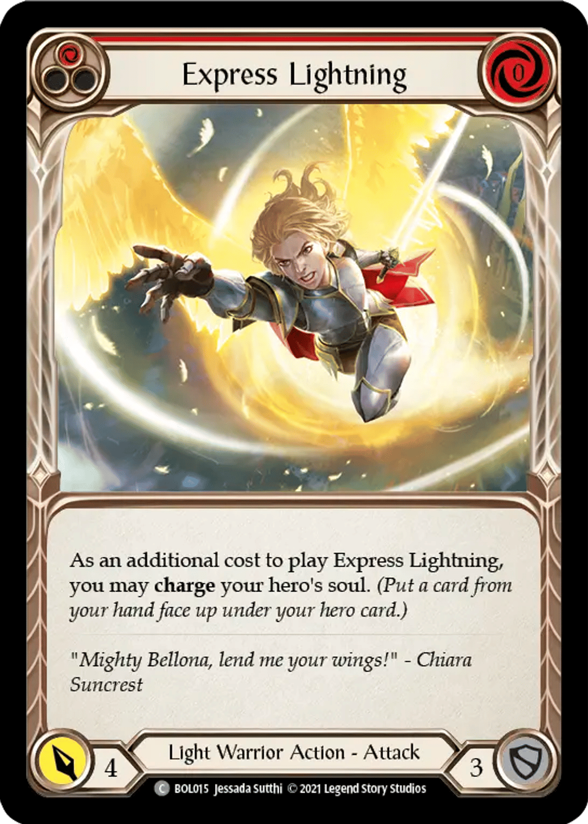 Express Lightning from Boltyn - Blitz Deck - Flesh and Blood