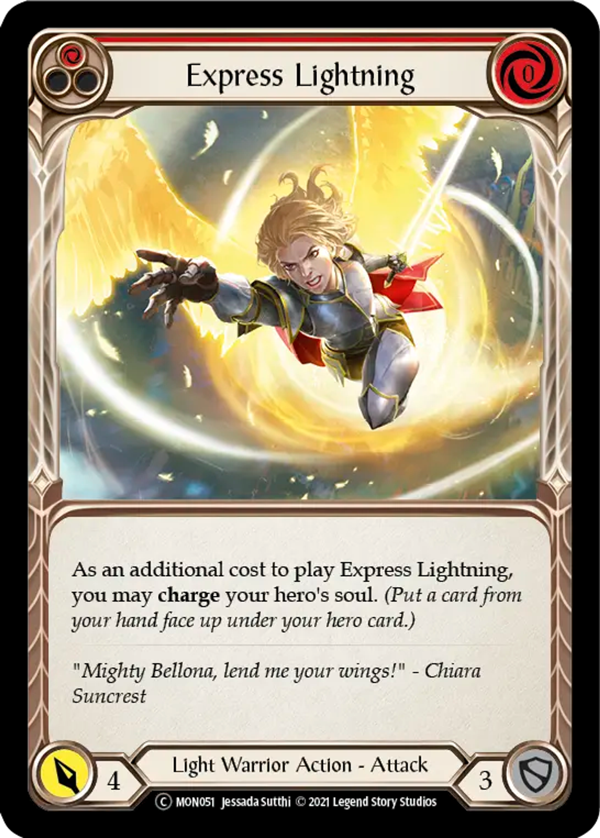 Express Lightning — Monarch - Unlimited — Flesh and Blood