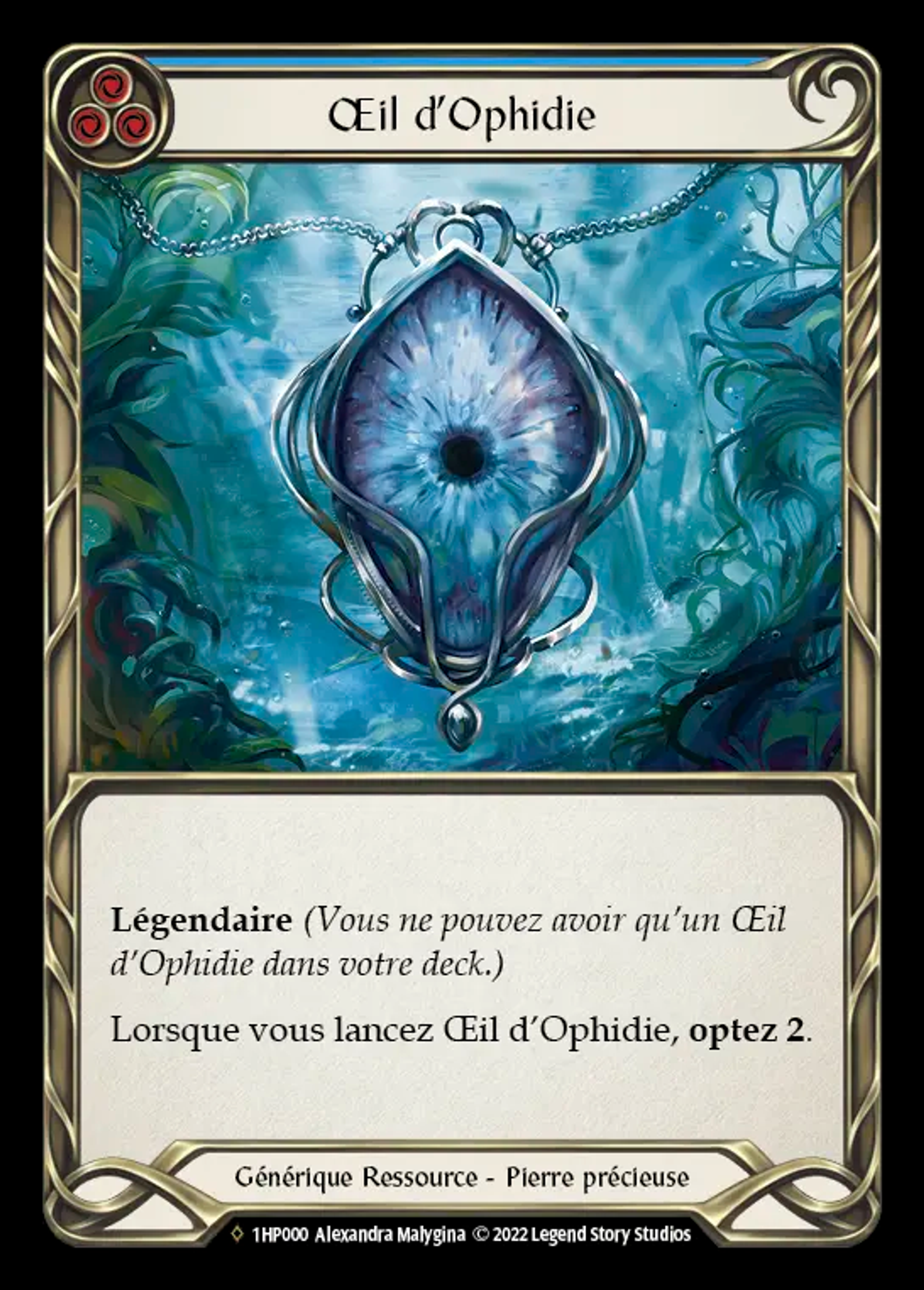 Œil d'Ophidie — History Pack 1 - Black Label — Flesh and Blood