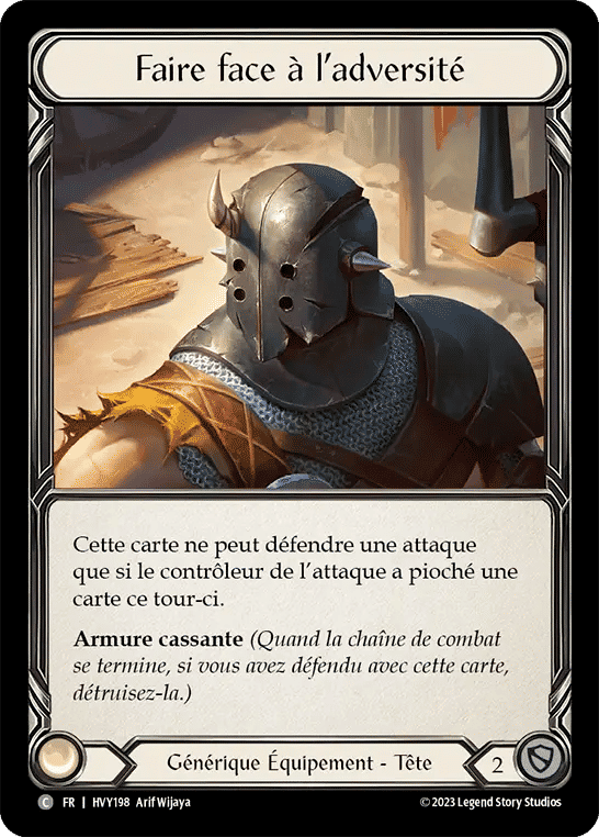 Faire face à l’adversité — Heavy Hitters — Flesh and Blood