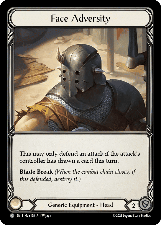 Face Adversity — Heavy Hitters — Flesh and Blood