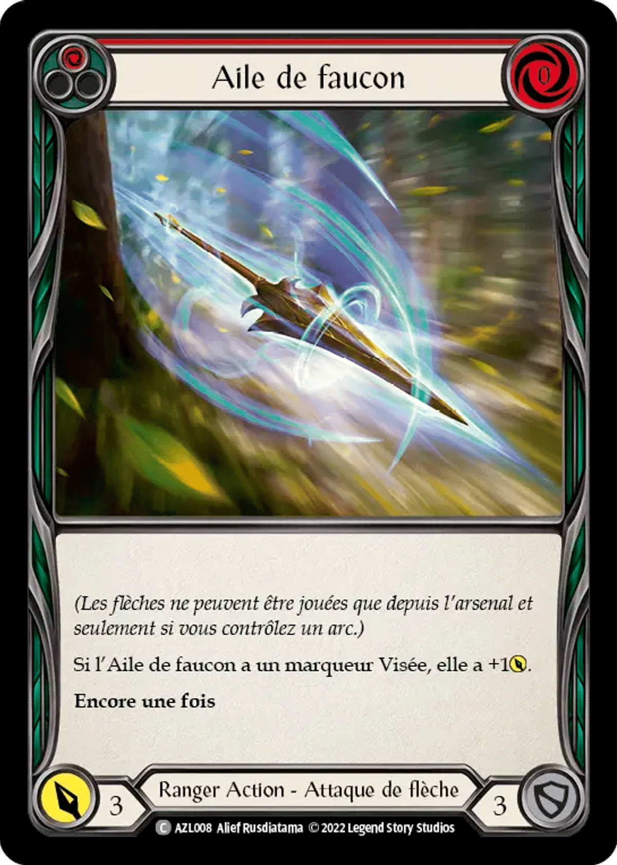 Aile de faucon from Azalea - Blitz Deck - Flesh and Blood