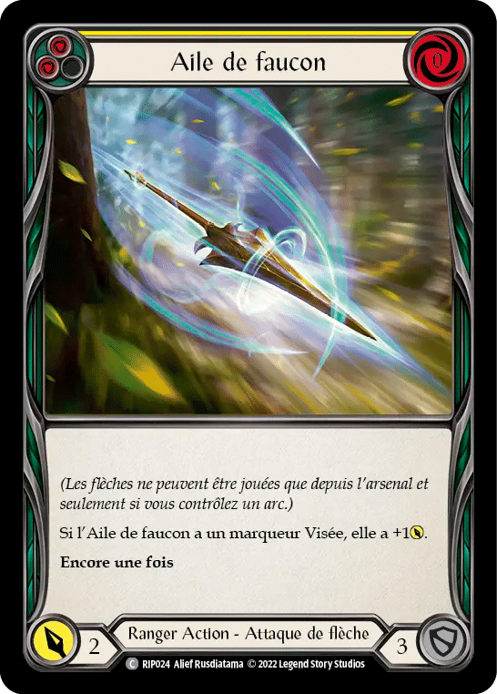 Aile de faucon — Riptide - Blitz Deck — Flesh and Blood