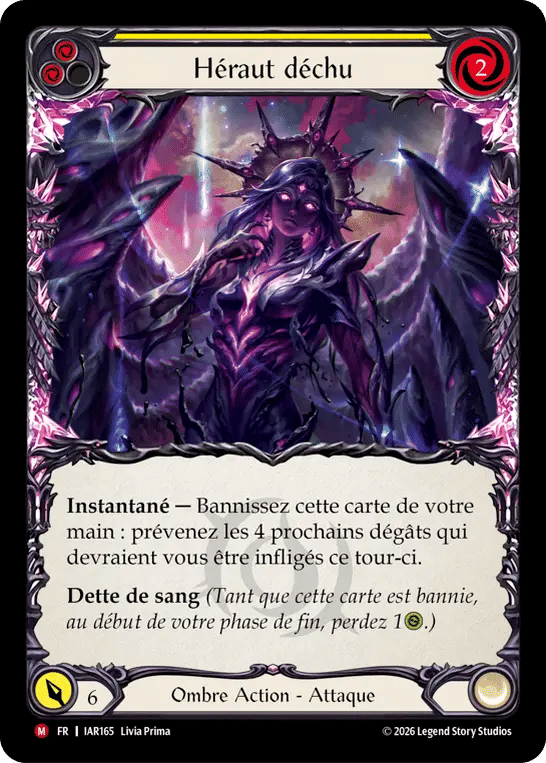 Héraut déchu — Usurp the Shadow Throne — Flesh and Blood