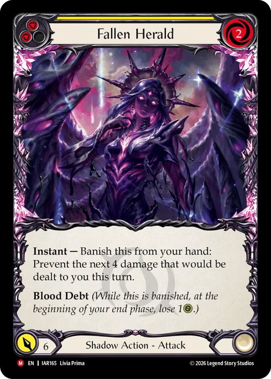 Fallen Herald — Usurp the Shadow Throne — Flesh and Blood