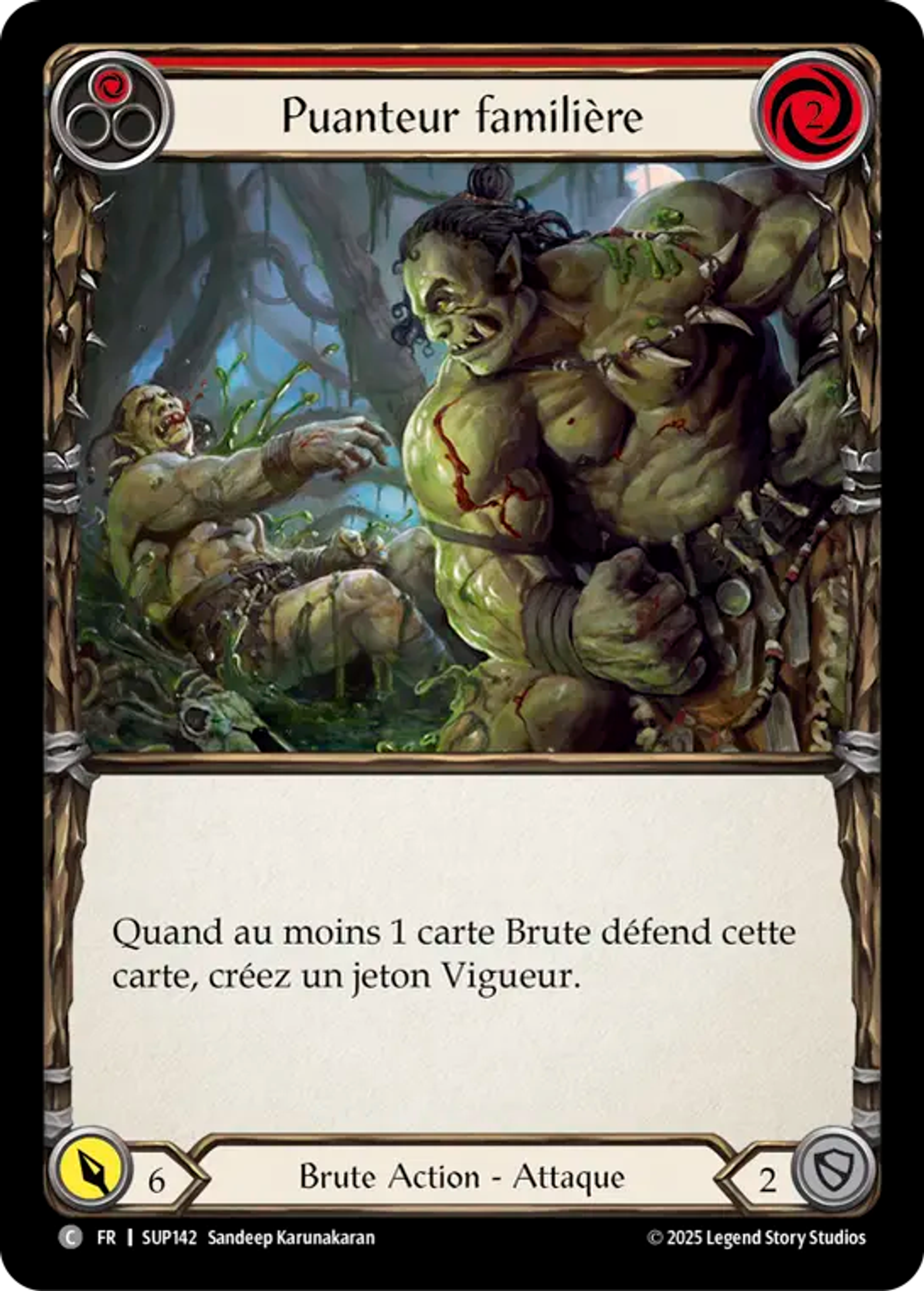 Puanteur familière — Super Slam — Flesh and Blood