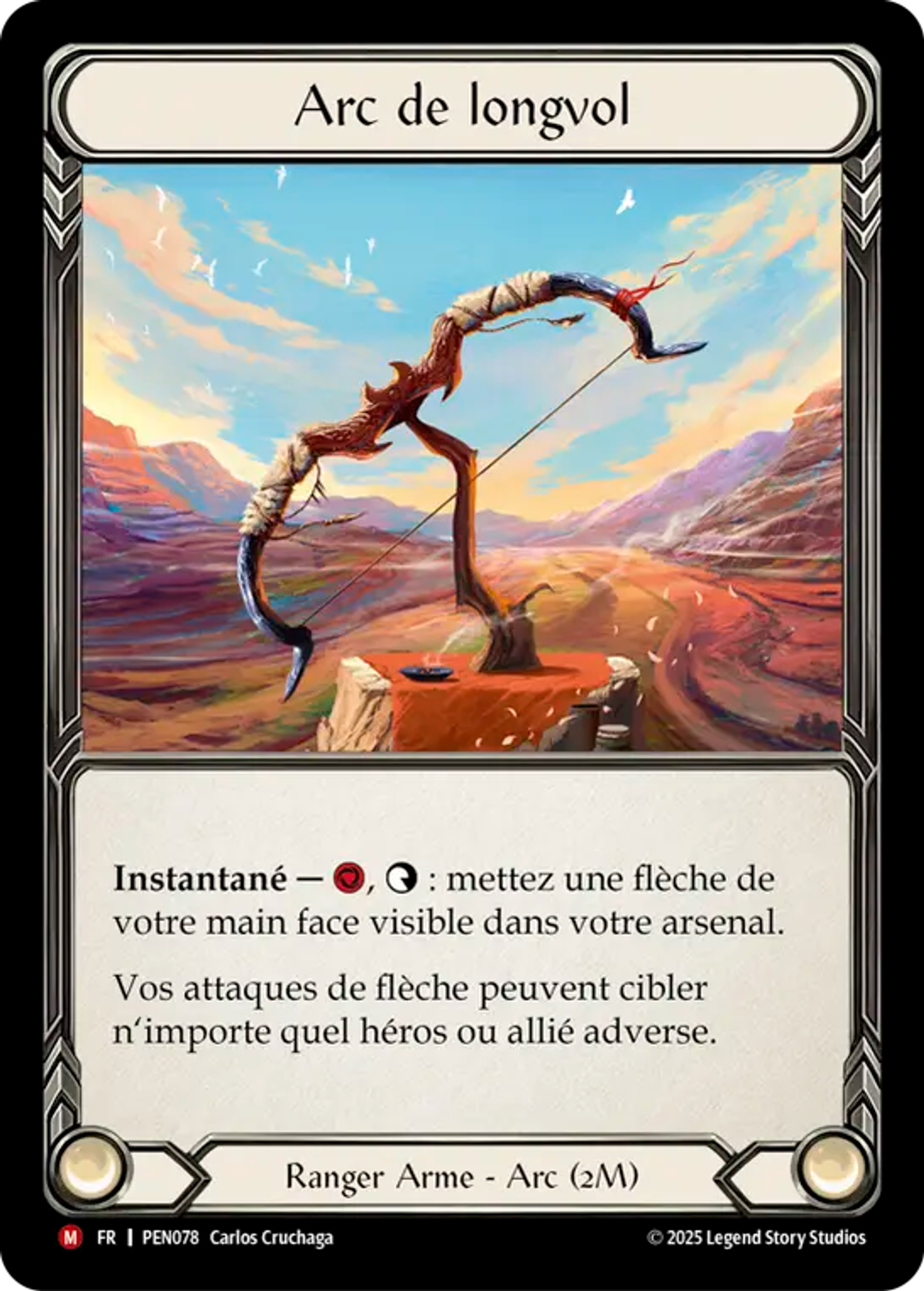 Farflight Longbow — Compendium of Rathe — Flesh and Blood