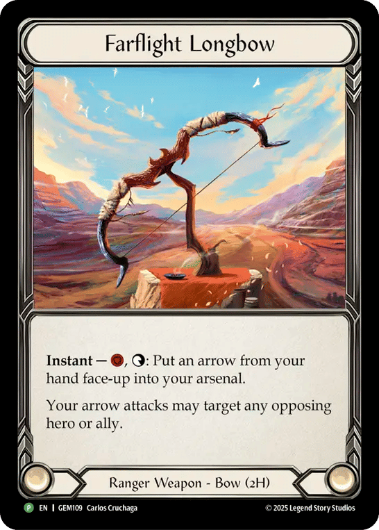Farflight Longbow — GEM - Pack 4 — Flesh and Blood