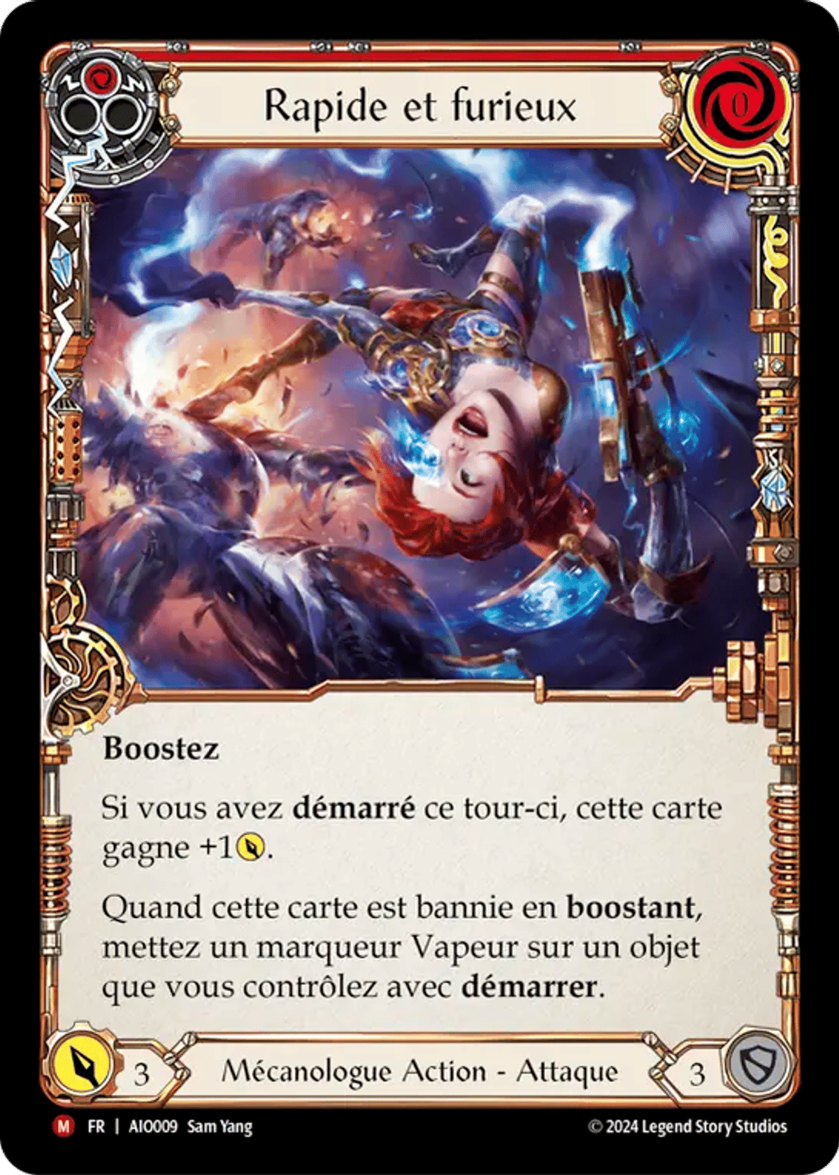 Rapide et furieux from Armory Deck - Dash I/O - Flesh and Blood