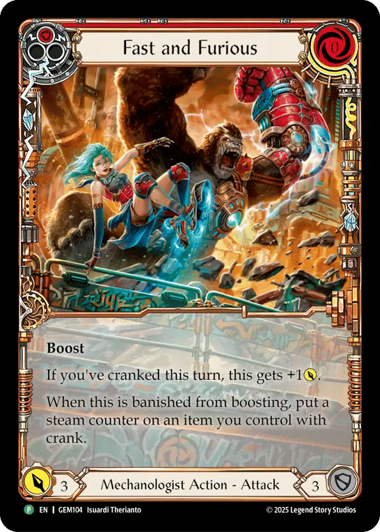 Fast and Furious — GEM - Pack 3 — Flesh and Blood