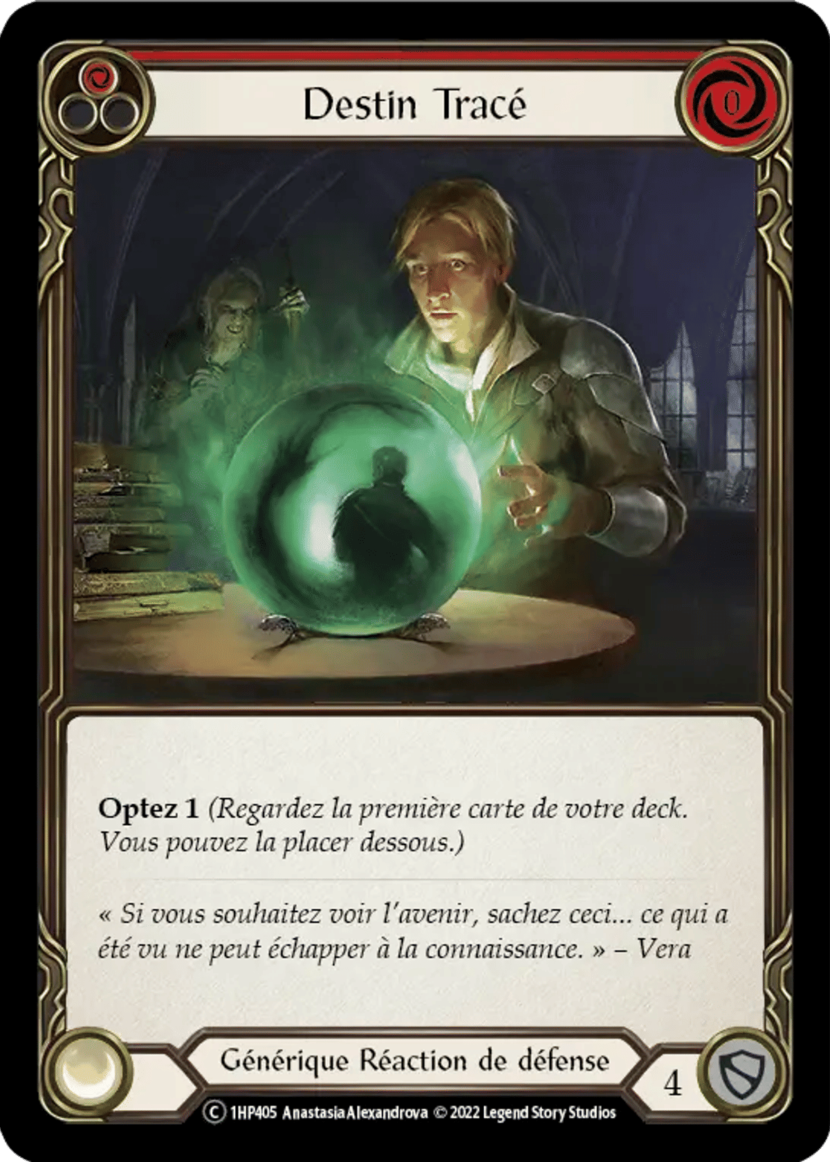 Destin Tracé from History Pack 1 - Black Label - Flesh and Blood