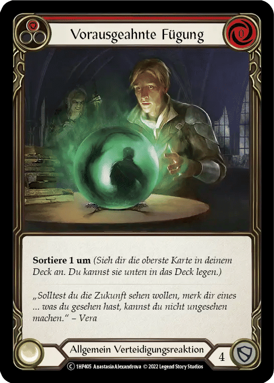 Fate Foreseen (Red) — History Pack 1 - Black Label — Flesh and Blood
