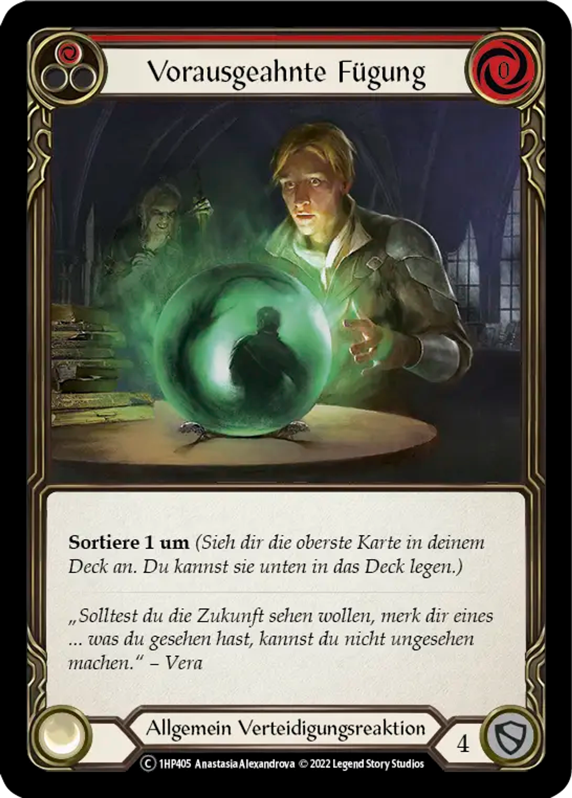 Fate Foreseen (Red) — History Pack 1 - Black Label — Flesh and Blood