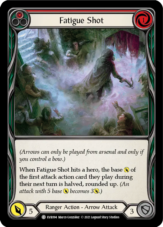 Fatigue Shot (Red) — Everfest — Flesh and Blood