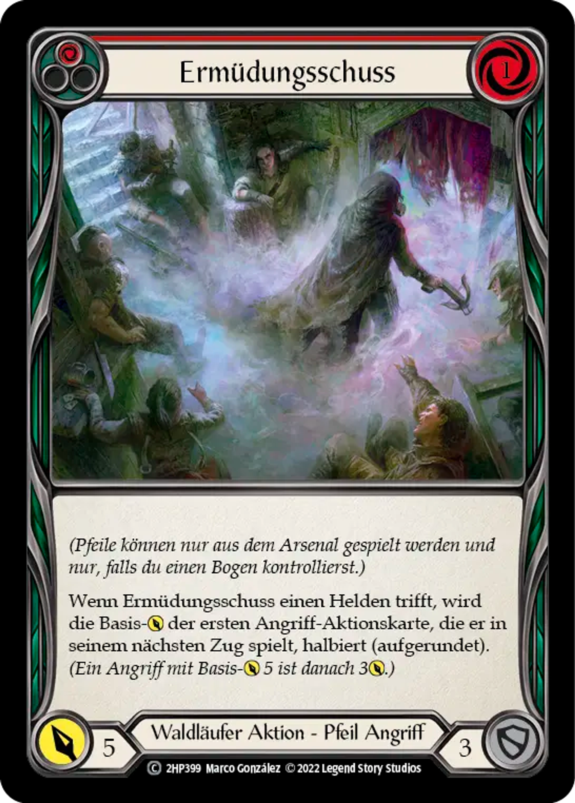 Fatigue Shot (Red) — History Pack 2 - Black Label — Flesh and Blood