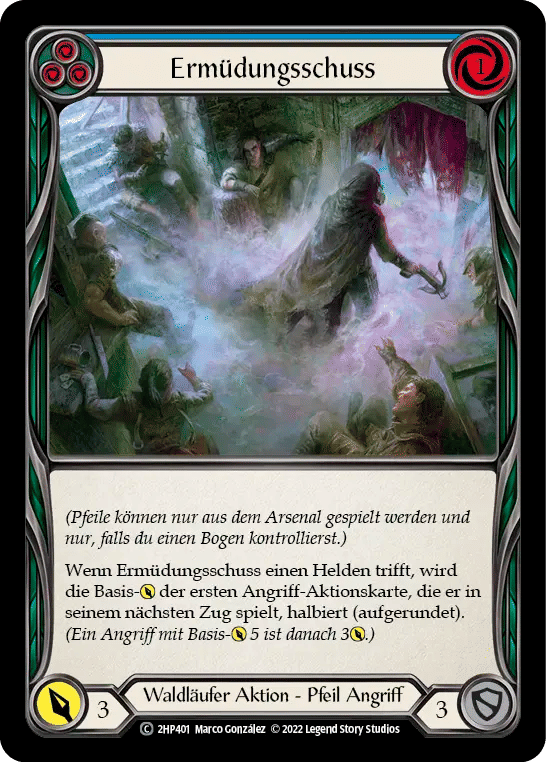 Fatigue Shot (Blue) — History Pack 2 - Black Label — Flesh and Blood