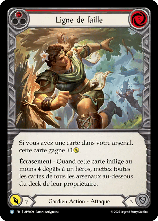 Ligne de faille — Armory Deck - Pleiades, Superstar — Flesh and Blood