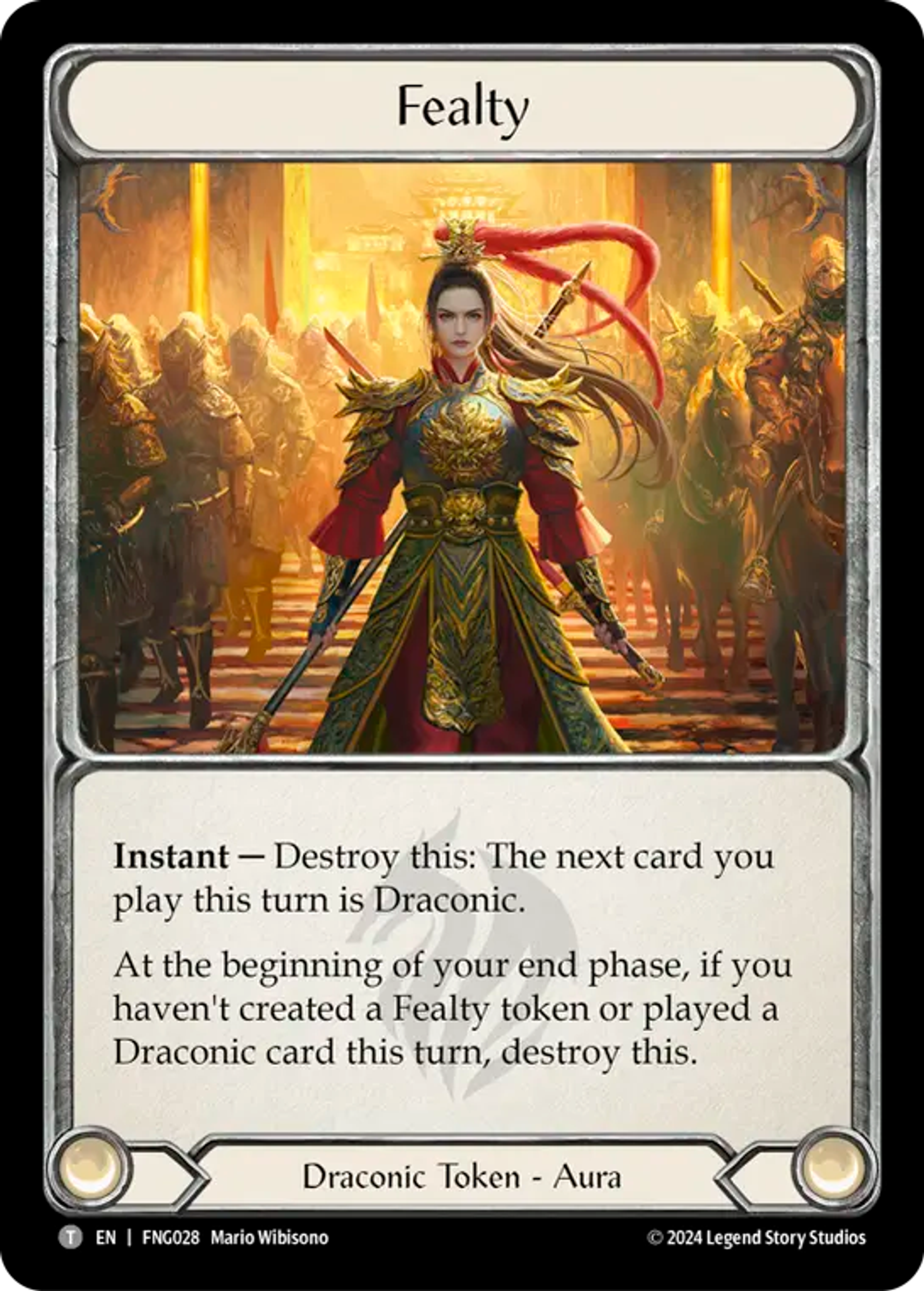 Fealty — The Hunted Blitz Deck - Fang — Flesh and Blood