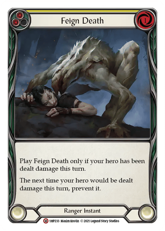 Feign Death from History Pack 1 - Flesh and Blood