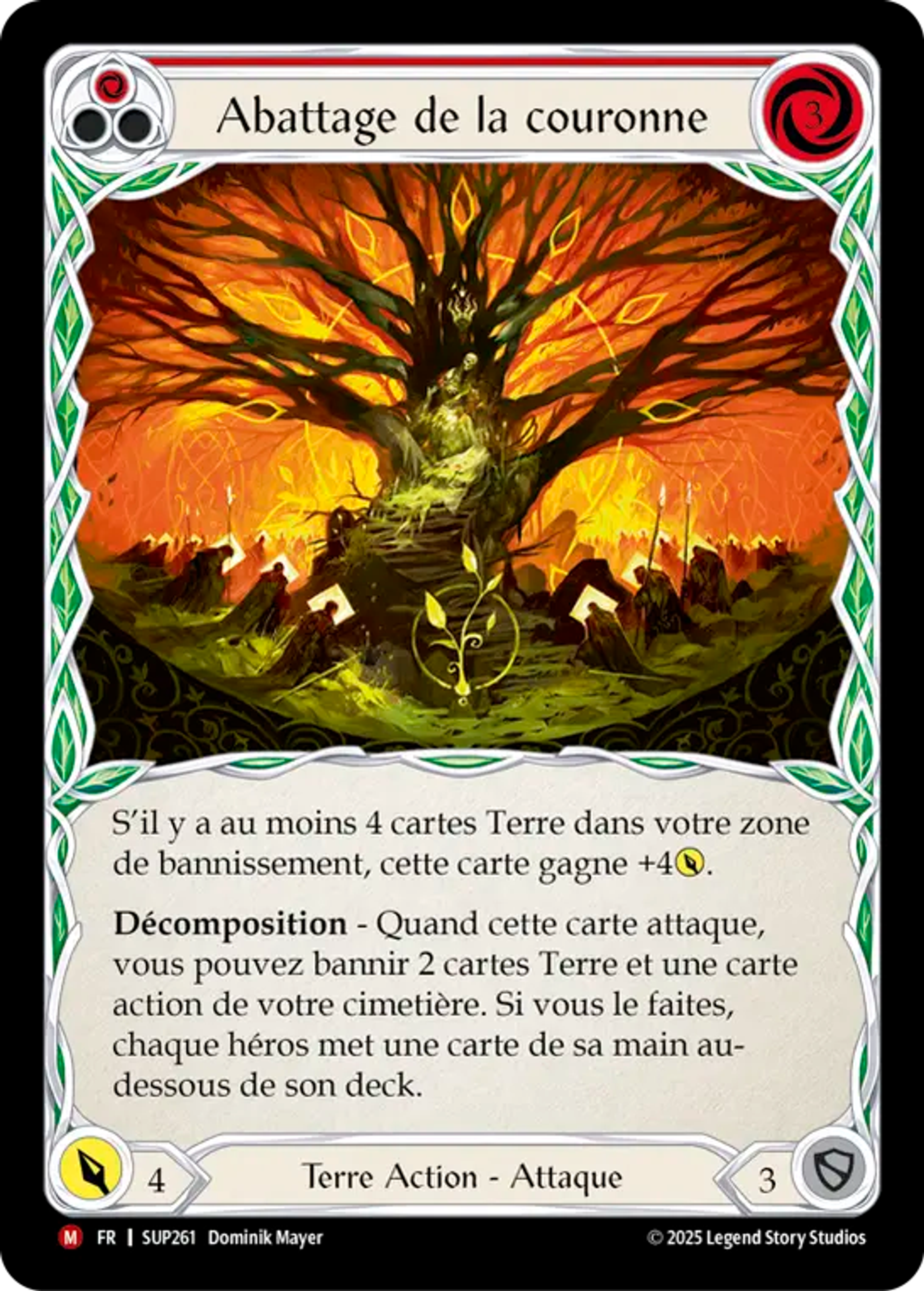 Abattage de la couronne — Super Slam — Flesh and Blood
