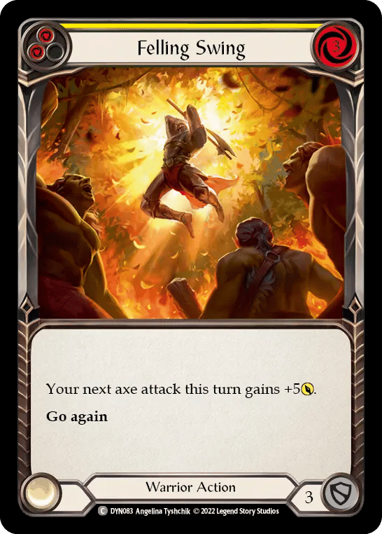 Felling Swing (Yellow) — Dynasty — Flesh and Blood
