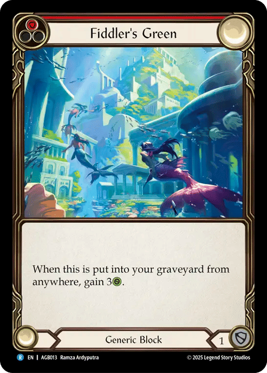 Fiddler's Green (Red) — Armory Deck - Gravy Bones — Flesh and Blood