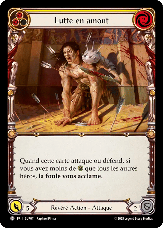 Lutte en amont — Super Slam — Flesh and Blood
